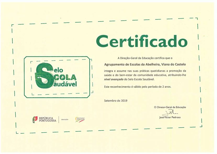 Selo Escola Saudável, Nível III (Avançado)